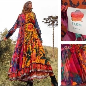NWT Farm Rio maxi dress. Size small.